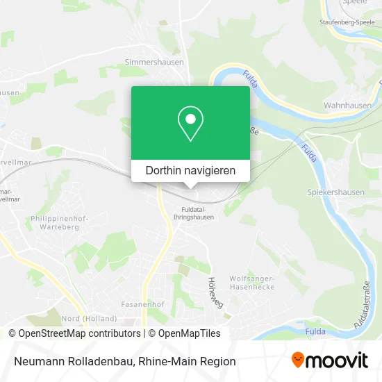 Neumann Rolladenbau Karte