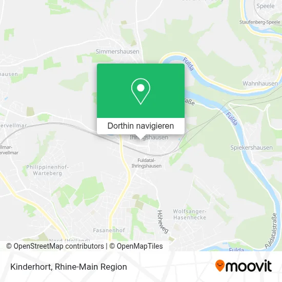 Kinderhort Karte