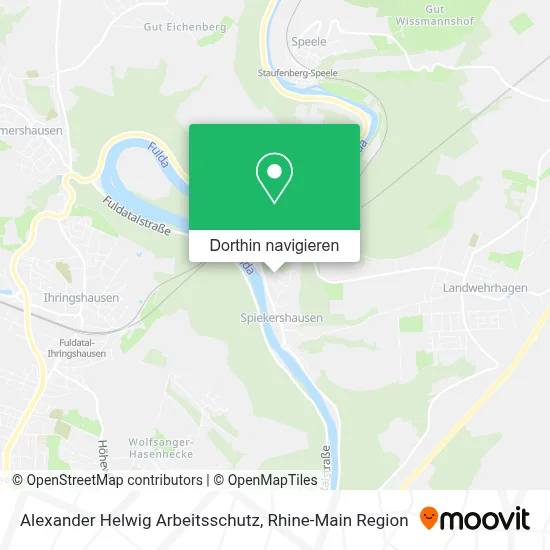 Alexander Helwig Arbeitsschutz Karte