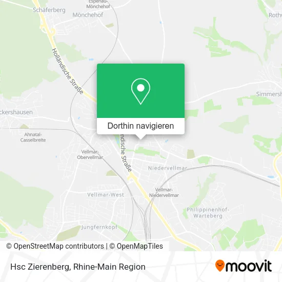 Hsc Zierenberg Karte