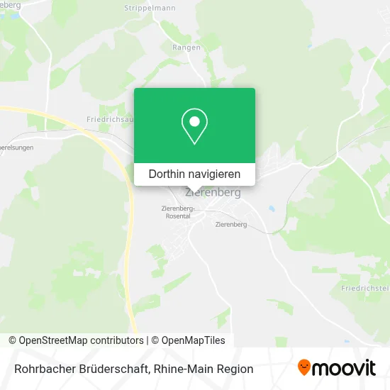 Rohrbacher Brüderschaft Karte