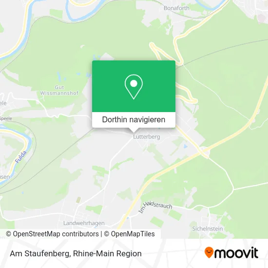 Am Staufenberg Karte