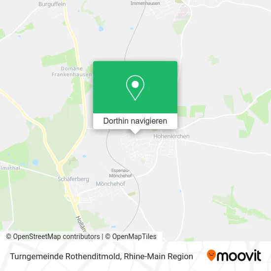 Turngemeinde Rothenditmold Karte