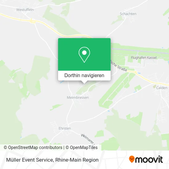 Müller Event Service Karte