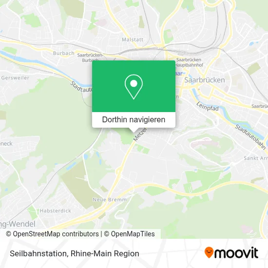 Seilbahnstation Karte