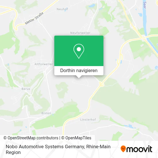 Nobo Automotive Systems Germany Karte