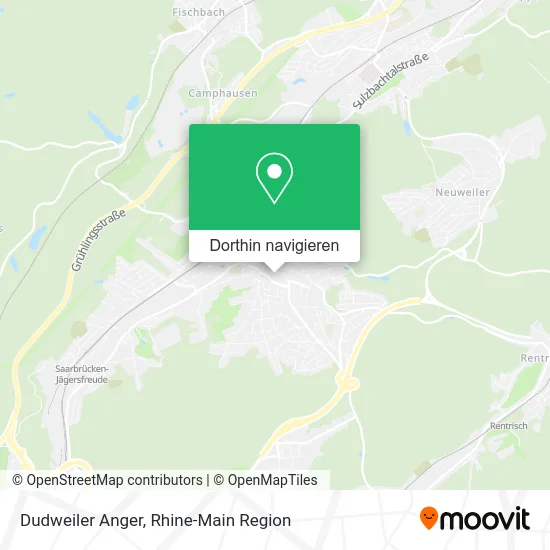 Dudweiler Anger Karte