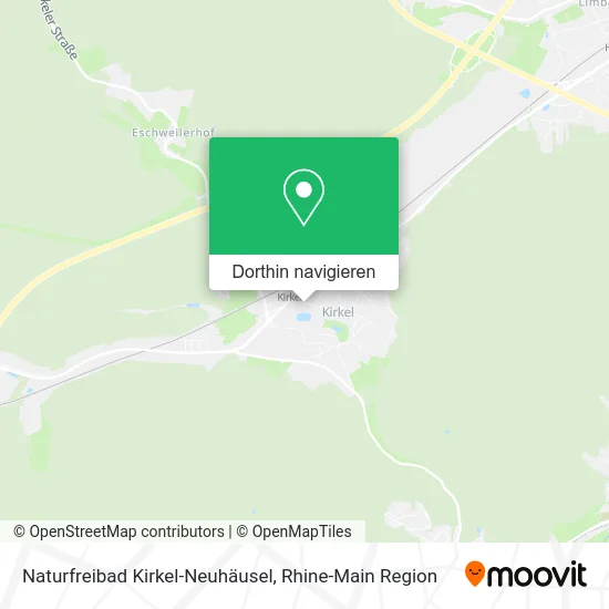 Naturfreibad Kirkel-Neuhäusel Karte