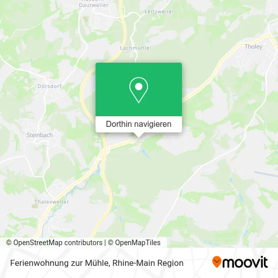 Ferienwohnung zur Mühle Karte