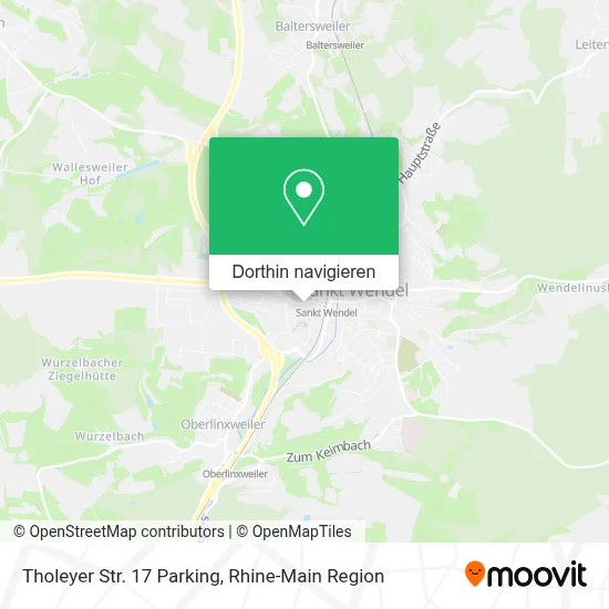Tholeyer Str. 17 Parking Karte