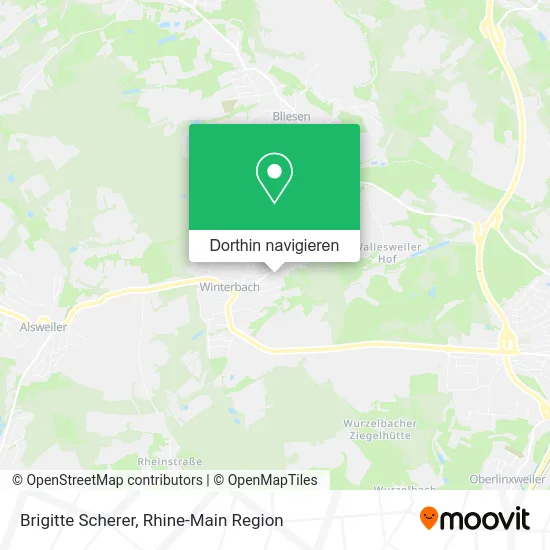 Brigitte Scherer Karte