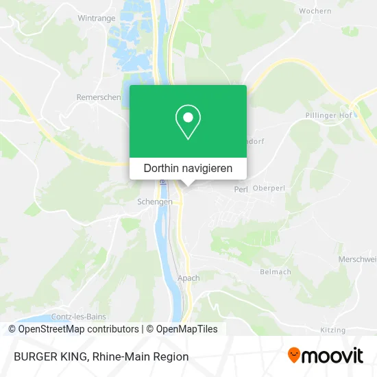 BURGER KING Karte