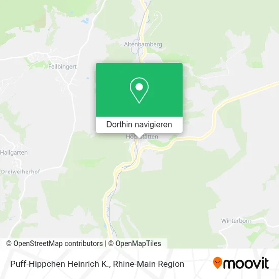 Puff-Hippchen Heinrich K. Karte