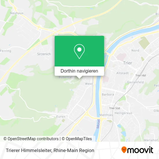 Trierer Himmelsleiter Karte