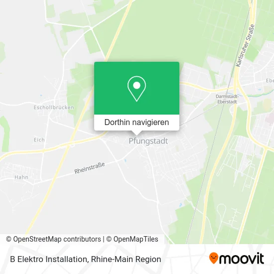 B Elektro Installation Karte