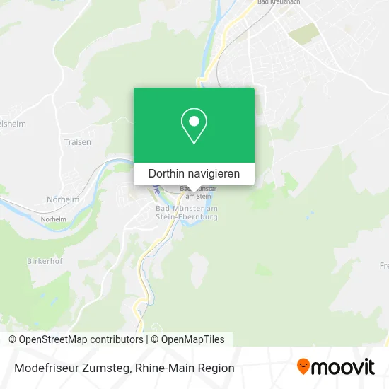 Modefriseur Zumsteg Karte