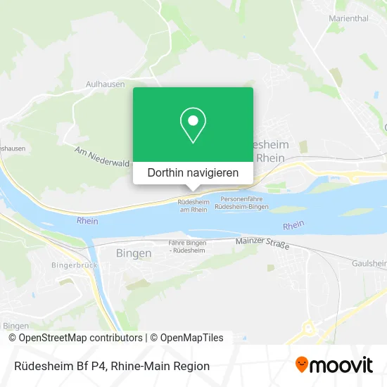 Rüdesheim Bf P4 Karte