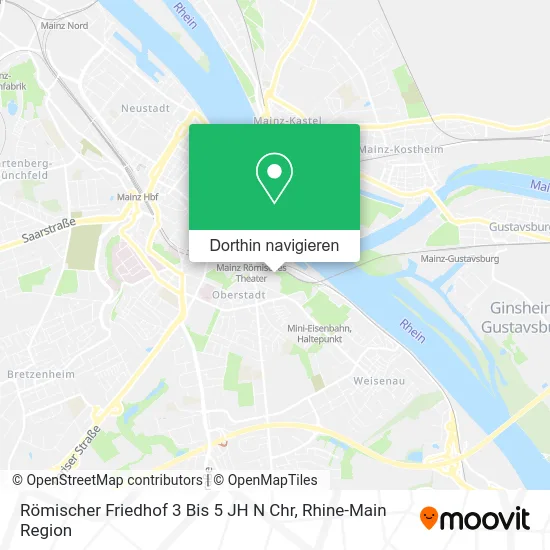 Römischer Friedhof 3 Bis 5 JH N Chr Karte