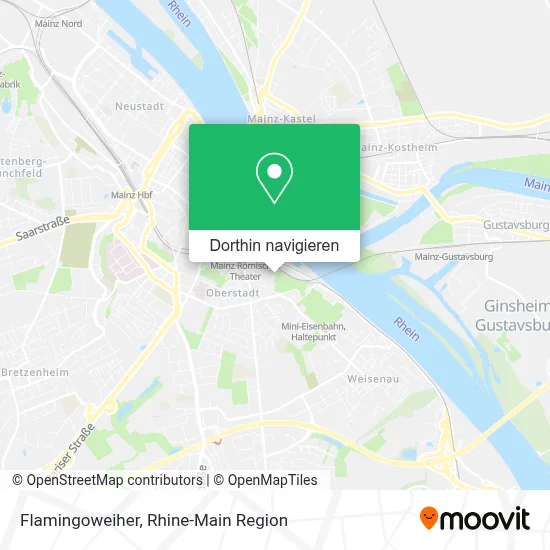 Flamingoweiher Karte