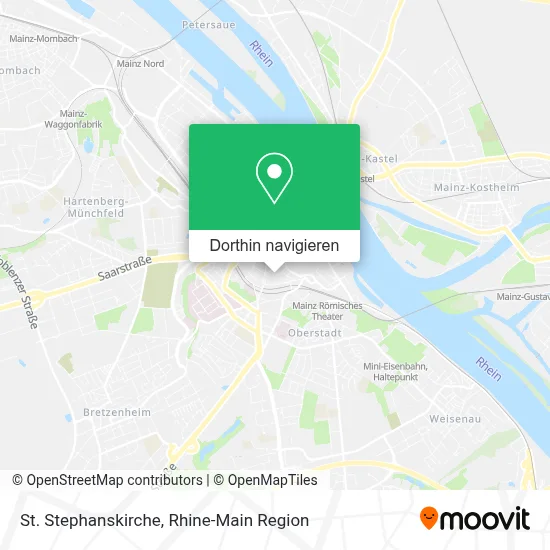 St. Stephanskirche Karte