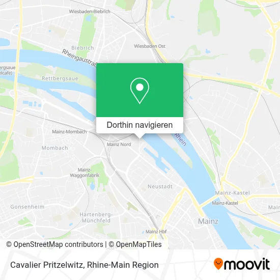 Cavalier Pritzelwitz Karte