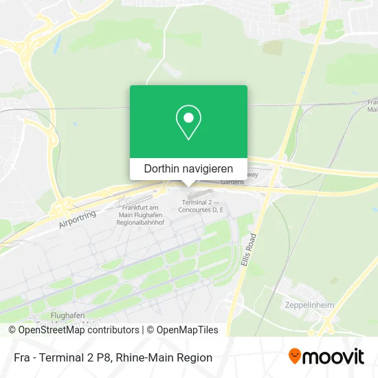 Fra - Terminal 2 P8 Karte