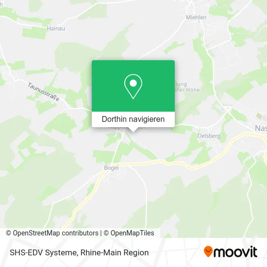 SHS-EDV Systeme Karte