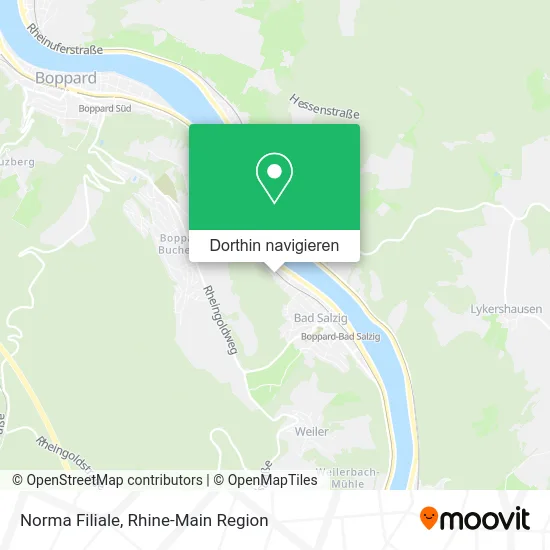 Norma Filiale Karte