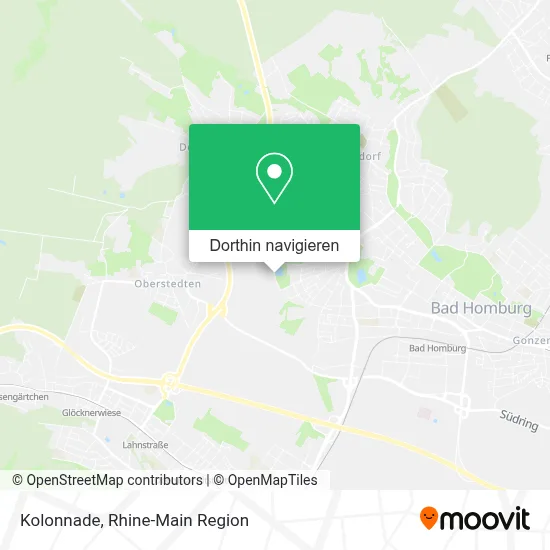Kolonnade Karte
