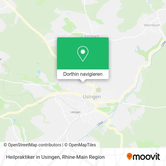 Heilpraktiker in Usingen Karte