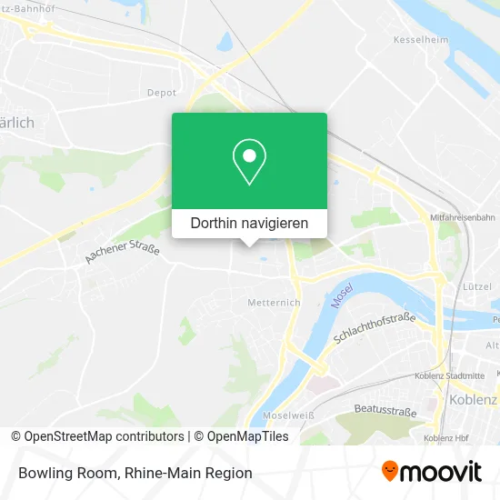 Bowling Room Karte