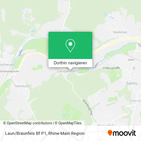 Laun/Braunfels Bf P1 Karte