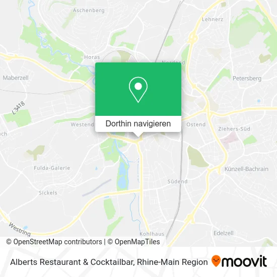 Alberts Restaurant & Cocktailbar Karte