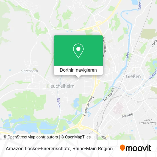 Amazon Locker-Baerenschote Karte