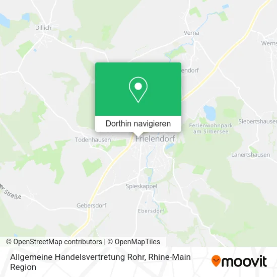 Allgemeine Handelsvertretung Rohr Karte