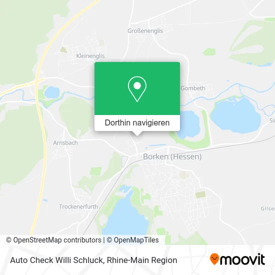 Auto Check Willi Schluck Karte