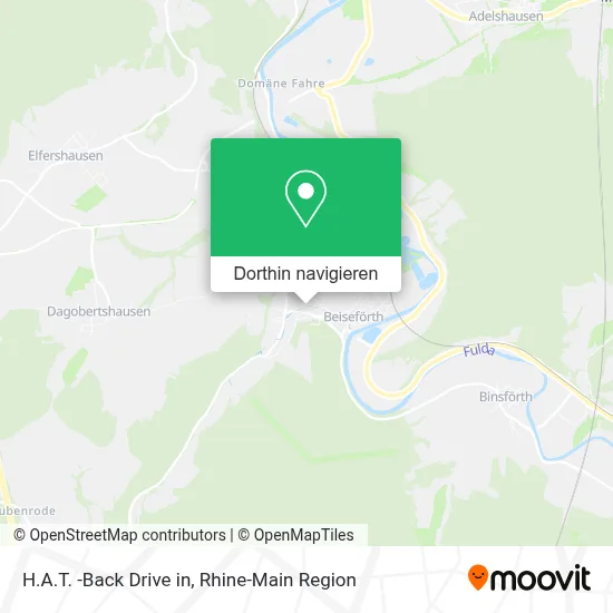 H.A.T. -Back Drive in Karte