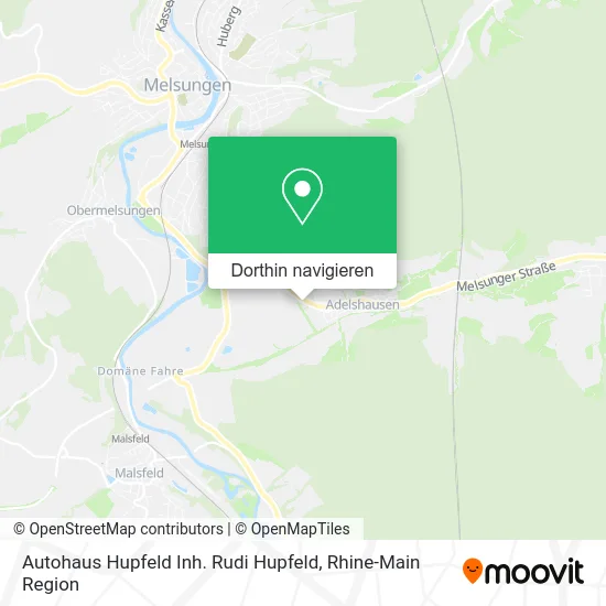 Autohaus Hupfeld Inh. Rudi Hupfeld Karte
