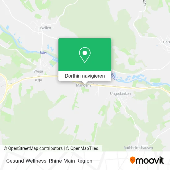 Gesund-Wellness Karte
