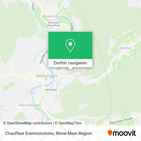 Chauffeur Eventsolutions Karte