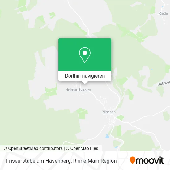 Friseurstube am Hasenberg Karte