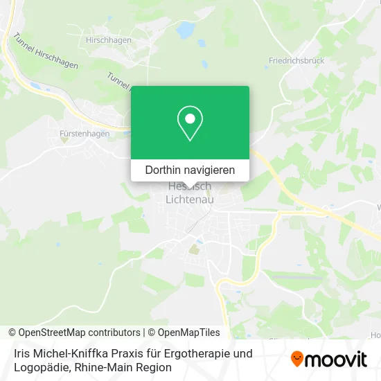 Iris Michel-Kniffka Praxis für Ergotherapie und Logopädie Karte