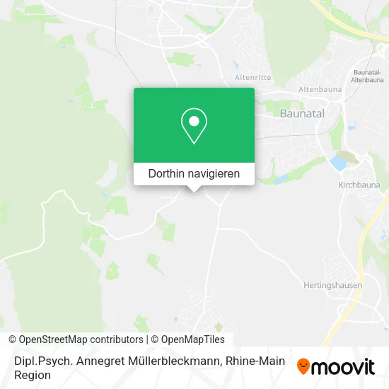 Dipl.Psych. Annegret Müllerbleckmann Karte