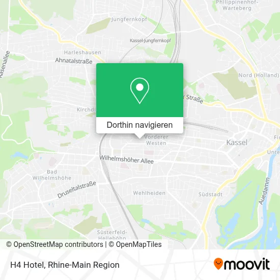 H4 Hotel Karte