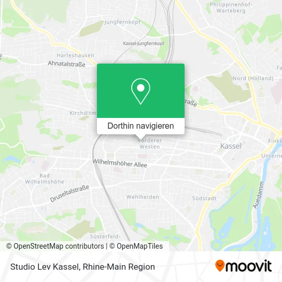 Studio Lev Kassel Karte