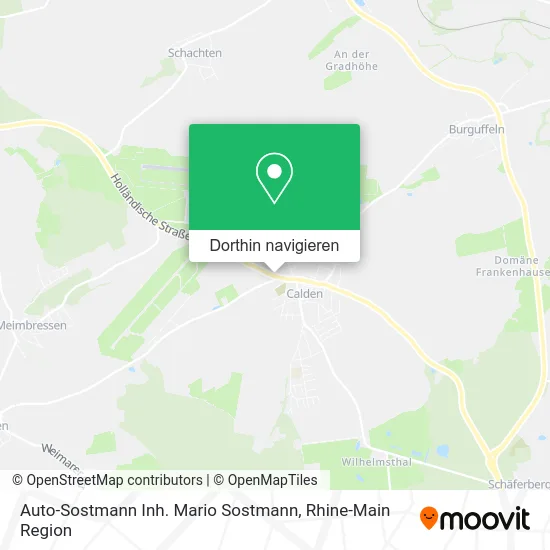 Auto-Sostmann Inh. Mario Sostmann Karte