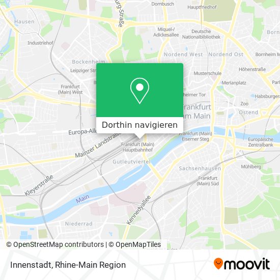 Innenstadt Karte