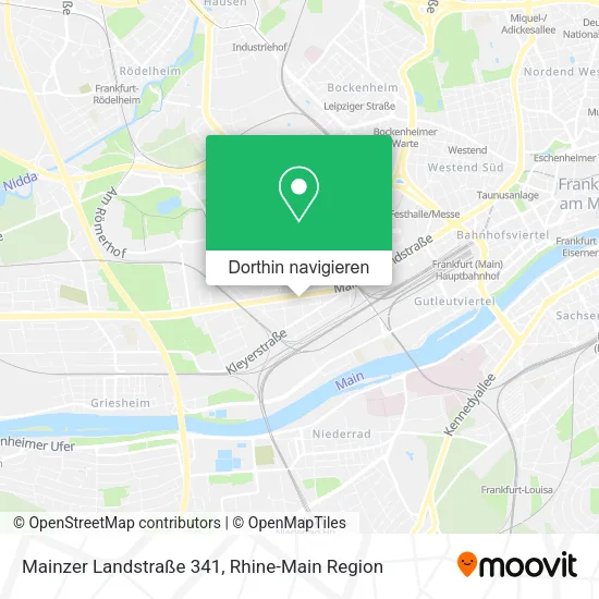 Mainzer Landstraße 341 Karte