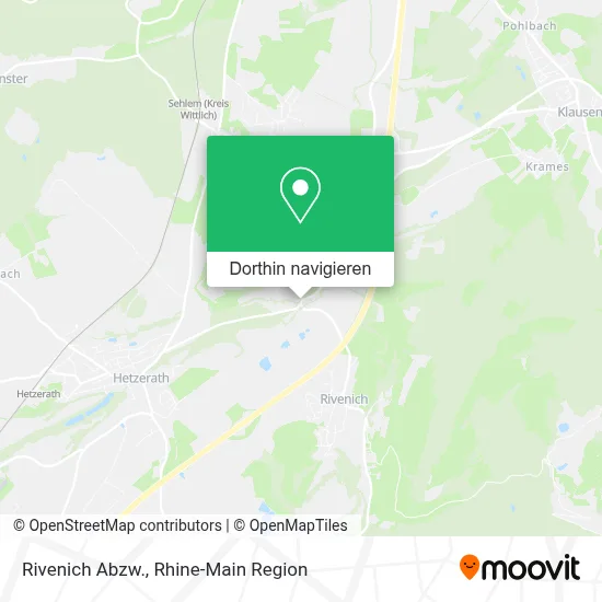 Rivenich Abzw. Karte