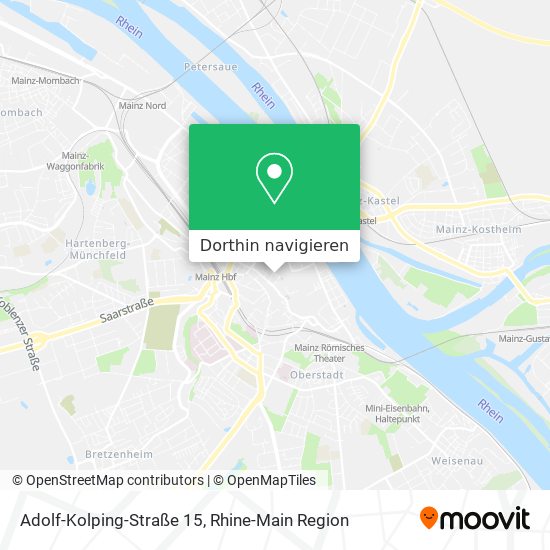 Adolf-Kolping-Straße 15 Karte